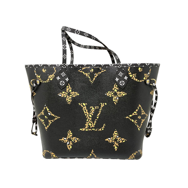 Pre-owned Louis Vuitton Blue Monogram Tapestry Outdoor Bumbag